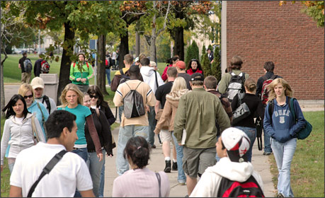 Estudiantes en Canadá